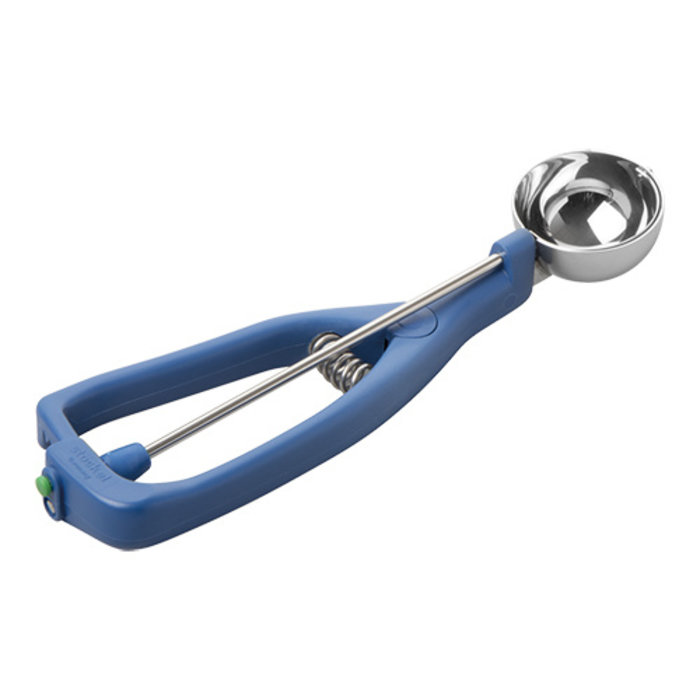 Stöckel Ijsportioneerlepel  1/036L – roestvrijstaal 18/10 – blauw