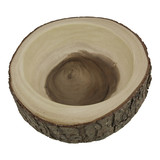 Serveerkom hout Ø19cm