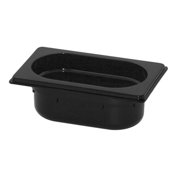 CaterChef Bak gastronorm GN1/9 065 mm – Zwart