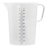 Maatbeker – 0,5L – transparant – 9 cm