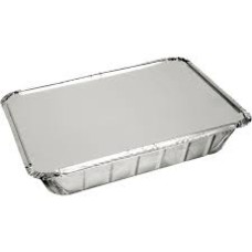 Bak aluminium 890ml met deksel 250 stuks