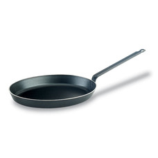 Robust vispan ovaal 36 × 26 cm met anti-aanbaklaag