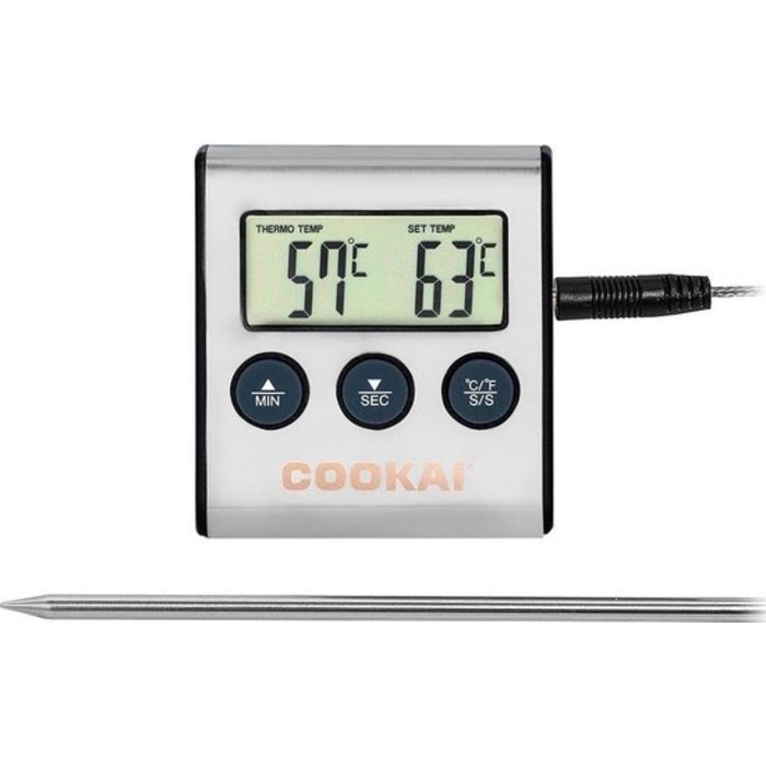 Cookai digitale kerntemperatuurmeter  en timer