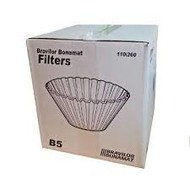 Bravilor korffilter 110/360mm B5 doos à 250 stuks Bravilor korffilter 110/360mm B5 doos à 250 stuks