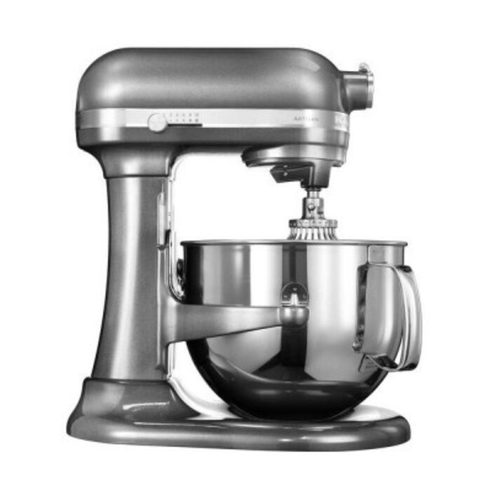 Kitchen Aid mixer 5KSM7591 Heavy duty 6,9 liter metaalzilver 5KSM7591XESL