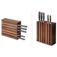 Dreizack messenblok 6 delig met magneten geschikt Dreizack messenblok 6 delig met magneten geschikt