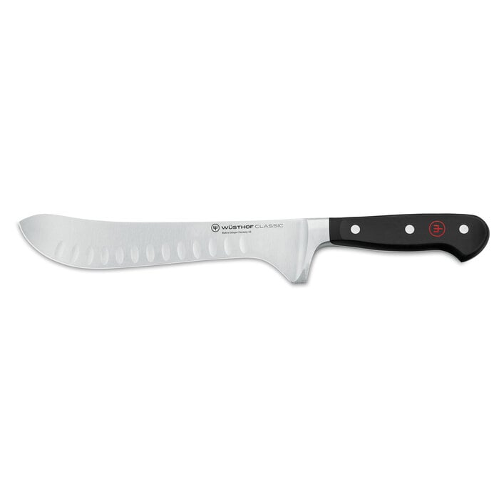 Wusthof Classic Slagersmes met kuiltjes 20cm 4657/20