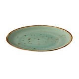 Aqua Coupe bord reactive blue 21 cm – per 6 stuks