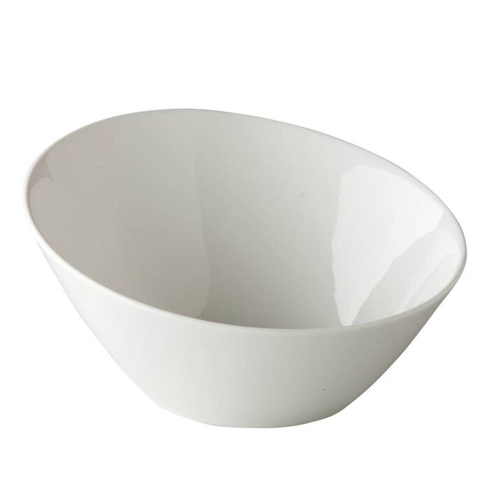 Q Fine China Saladekom schuin 25 cm – per 3 stuks