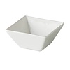 Q Fine China Kom vierkant 8,9 cm 100 ml – per 6 stuks