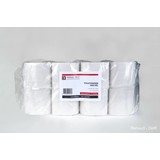 Toiletpapier 2 laags 400 vel wit à 40 rol recycled wit