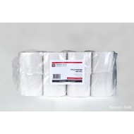 Toiletpapier 2 laags 400 vel wit à 40 rol recycled wit