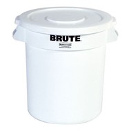 Rubbermaid ronde Brute container 38ltr wit 2610