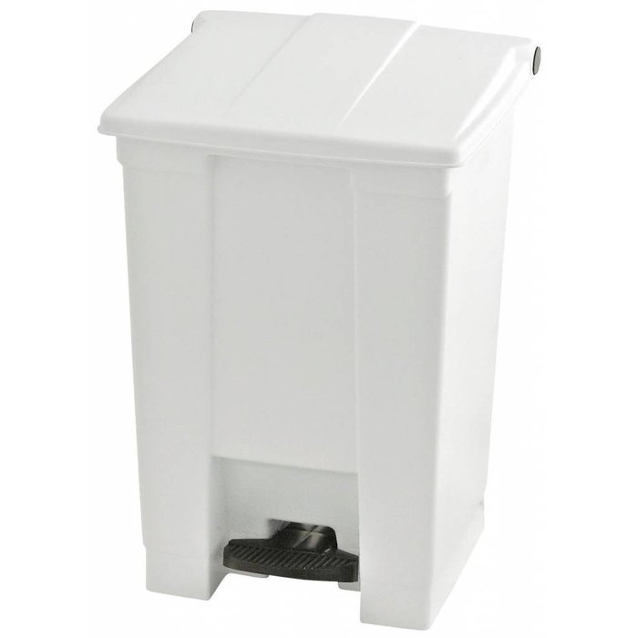 Pedaalemmer afvalbak 68ltr wit 50x41x67,5cm Rubbermaid