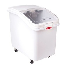 Rubbermaid voorraadcontainer wit 116ltr verrijdbaar