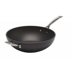 Le Creuset wokpan Ø30cm 4,7ltr m/rvs steel antikleef Les Forgees Le Creuset wokpan Ø30cm 4,7ltr m/rvs steel antikleef Les Forgees