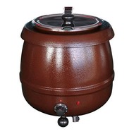 Soepketel Bistro 10ltr rustiek bruin 230V 400W Soepketel Bistro 10ltr rustiek bruin 230V 400W