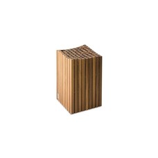 Wüsthof Dreizack messenblok vierkant 15x15x27(h)cm blank hout