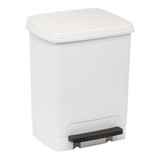 Pedaalafvalbak – 60L – wit