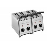 Tosti-apparaat rvs 4 sleuven