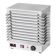 Platenrechaud rvs 10 platen