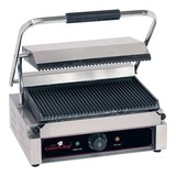 Contactgrill geribbeld-geribbeld