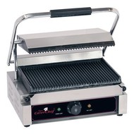 Caterchef contactgrill Solo grande boven/onder gegroefd
