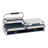 Contactgrill – geribbeld-geribbeld – elektrisch – 84 cm