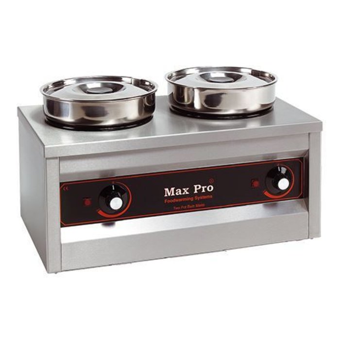 Max pro Foodwarmer 2 pannen 330W