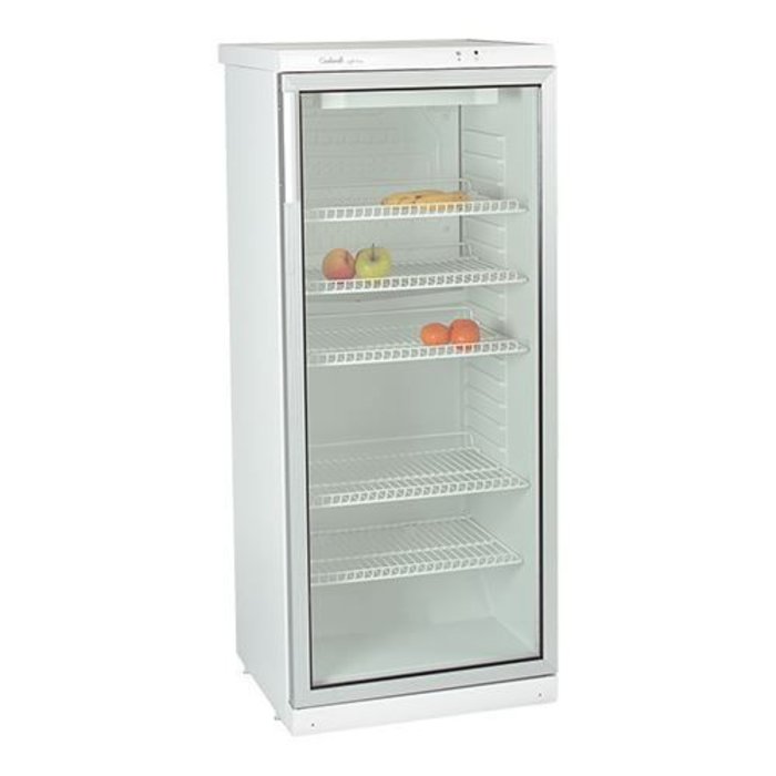Exquisit koelkast wit m/5 rekken en dubbelwandige deur 290ltr