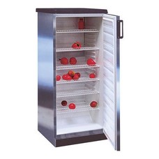 Exquisit koelkast m/rvs mantel 145(H)x60x60cm 290ltr 230V 150W