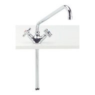 Multinox zwenk-/mengkraan 1 gats uitvoering Multinox zwenk-/mengkraan 1 gats uitvoering