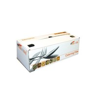 Caterfolie zelfklevend 30cm x 300 mtr. 7,5u helder in box à 1 Caterfolie zelfklevend 30cm x 300 mtr. 7,5u helder in box à 1