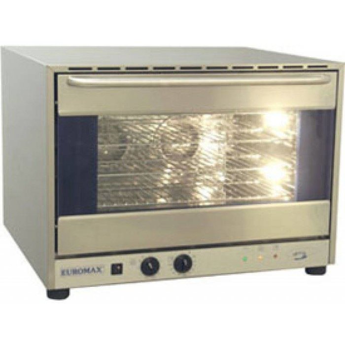 Euromax Basic line heteluchtoven design Bake off 2/vent.  // 60x40/1/1GN 5,2KW/400V 815x690x570mm BxDxH