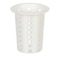 Bestekbeker rond Ø10cm wit Bestekbeker rond Ø10cm wit