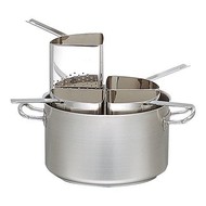 Pasta kookpan rvs Ø35cm 20ltr m/4 rvs pasta vergieten