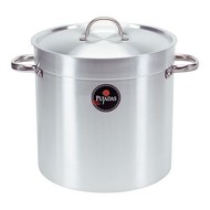 Pujadas kookpan hoog m/deksel Ø27cm 15ltr