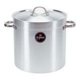 Pujadas kookpan hoog m/deksel Ø32cm 25,5ltr