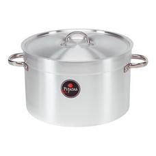 Pujadas kookpan middelhoog m/deksel Ø25cm 7ltr