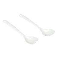 Serveerlepel  L.30,5cm – polybutyleentereftalaat (PBT) – wit