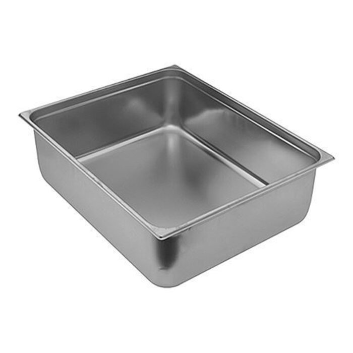 CaterChef (niet ster) Bak gastronorm GN2/1  065 mm – 18,000 l – roestvrijstaal 18/08