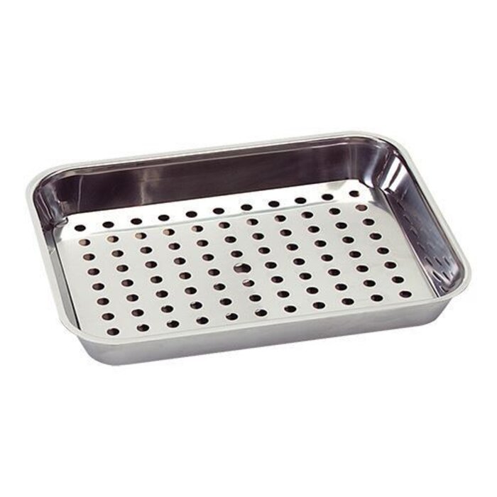 EMGA Lekbak  05,5(H)x32x23cm – roestvrijstaal 18/08