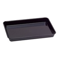 Vleesbak  06,0(H)x42x28cm – melamine (MF) – zwart
