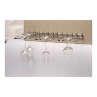 Glasophangrek verchroomd wand- plafondmodel 5 rijen Glasophangrek verchroomd wand- plafondmodel 5 rijen