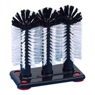 Glazenspoelborstel 3-delig 18cm standaard Glazenspoelborstel 3-delig 18cm standaard