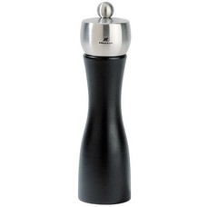 Peugeot pepermolen en zoutmolen Fidji 20cm rvs/zwart