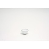 Melamine sausbakje Ø6cm wit  doos à 6 stuks