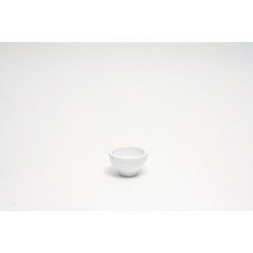 Melamine sausbakje Ø6cm wit  doos à 6 stuks