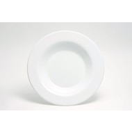 Melamine pastabord Ø30cm middeldiep wit kl.5870 à 4