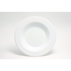 Melamine pastabord Ø30cm middeldiep wit kl.5870 à 4